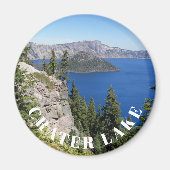 Nationaal park Crater Lake Landscape Magneet (Voorkant)