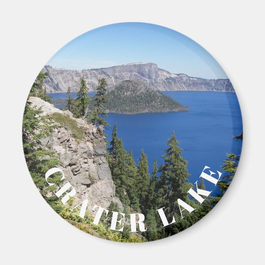 Nationaal park Crater Lake Landscape Magneet (Voorkant)