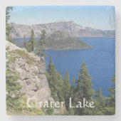 Nationaal park Crater Lake Landscape Stenen Onderzetter (Voorkant)