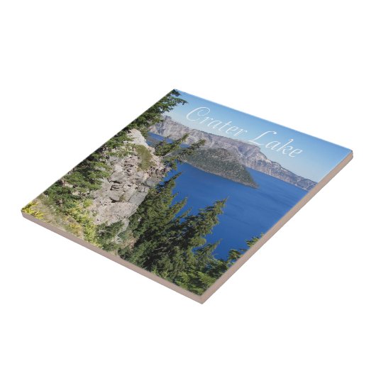 Nationaal park Crater Lake Landscape Tegeltje (Zijkant)