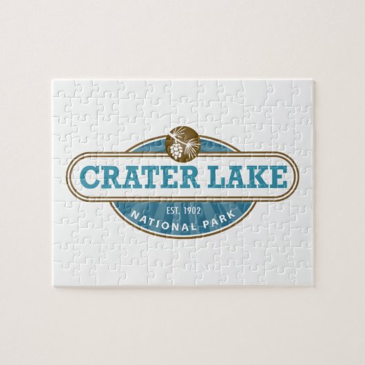 Nationaal park Crater Lake Legpuzzel (Horizontaal)