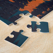 Nationaal park Crater Lake Legpuzzel (Zijkant)