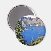 Nationaal park Crater Lake Magneet (Voorkant / Achterkant)