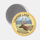 Nationaal park Crater Lake Magneet (Voorkant / Achterkant)