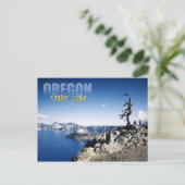 Nationaal park Crater Lake, Oregon Briefkaart (Staand voorkant)