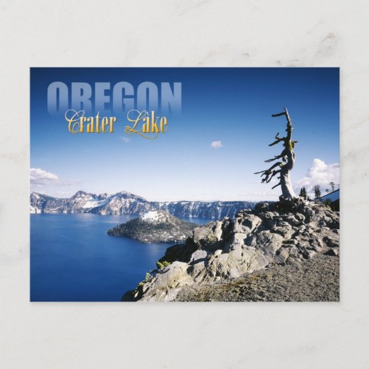Nationaal park Crater Lake, Oregon Briefkaart (Voorkant)