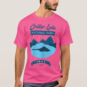 Nationaal park Crater Lake - Oregon State 1902 Bla T-shirt