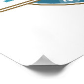 Nationaal park Crater Lake Poster (Hoek)