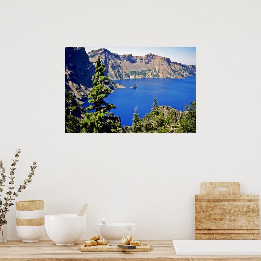 Nationaal park Crater Lake Poster (Keuken)