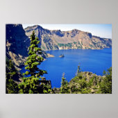 Nationaal park Crater Lake Poster (Voorkant)