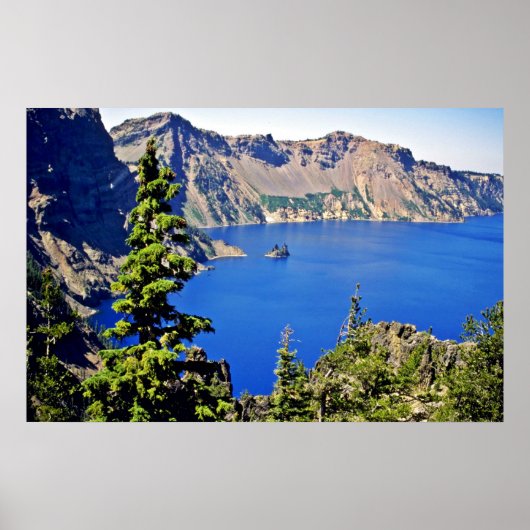 Nationaal park Crater Lake Poster (Voorkant)