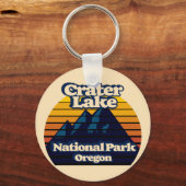 Nationaal park Crater Lake Sleutelhanger (Achterkant)