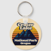 Nationaal park Crater Lake Sleutelhanger (Achterkant)