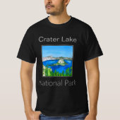 Nationaal park Crater Lake T-shirt (Voorkant)
