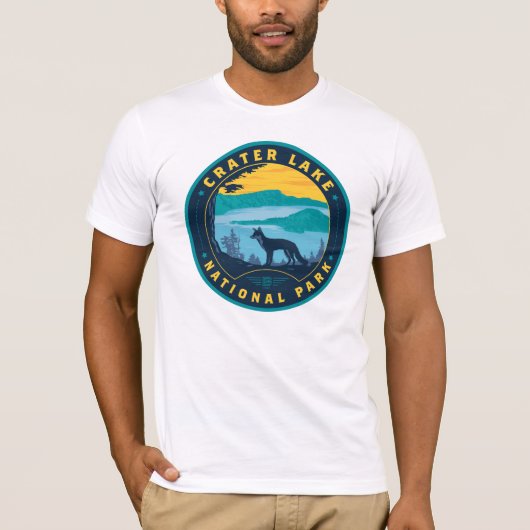 Nationaal park Crater Lake T-shirt (Voorkant)