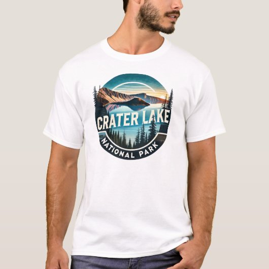 Nationaal park Crater Lake T-shirt (Voorkant)