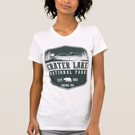 Nationaal park Crater Lake T-shirt (Voorkant)