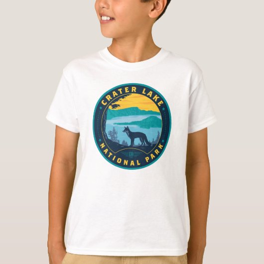 Nationaal park Crater Lake T-shirt (Voorkant)