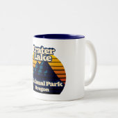 Nationaal park Crater Lake Tweekleurige Koffiemok (Voorkant rechts)