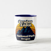 Nationaal park Crater Lake Tweekleurige Koffiemok (Center)