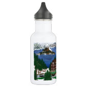 Nationaal park Crater Lake Waterfles (Links)