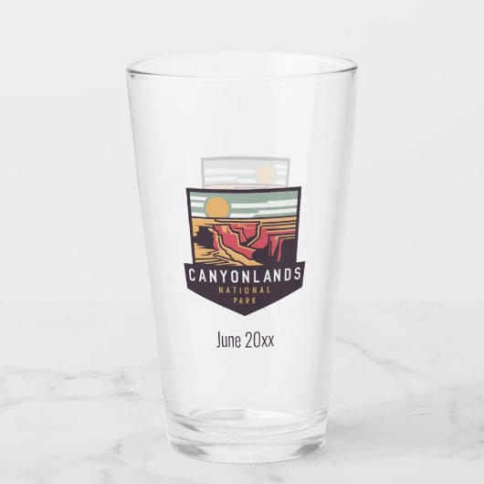 Nationaal park Custom Canyonlands Glas (Achterkant)