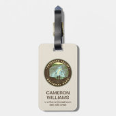 Nationaal park Cuyahoga Bagagelabel (Achterkant verticaal)