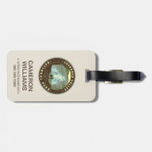 Nationaal park Cuyahoga Bagagelabel (Achterkant horizontaal)