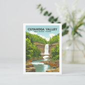 Nationaal park  Cuyahoga Briefkaart (Staand voorkant)