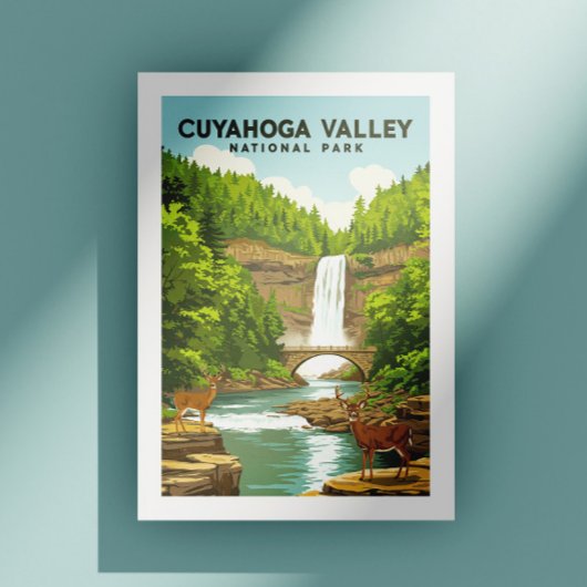 Nationaal park  Cuyahoga Briefkaart