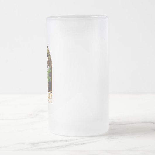 Nationaal Park Cuyahoga  Emblem Matglas Bierpul (Center)