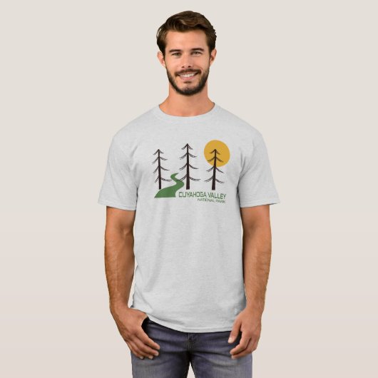 Nationaal Park Cuyahoga T-shirt (Voorkant volledig)