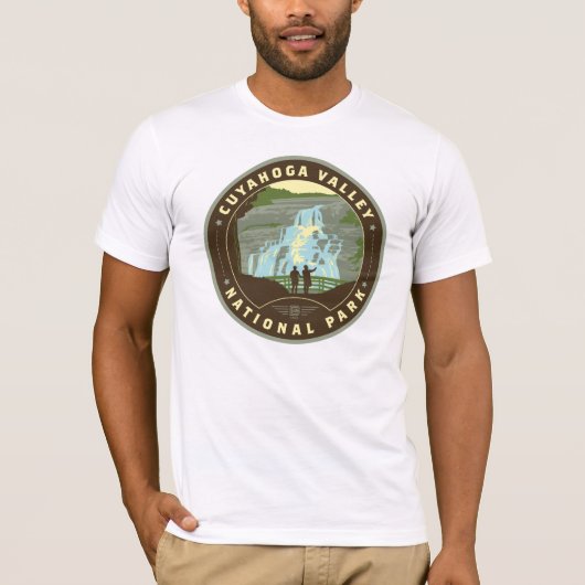 Nationaal park Cuyahoga T-shirt (Voorkant)