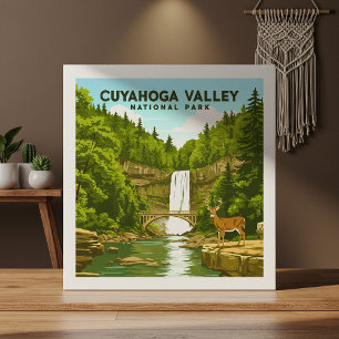 Nationaal park  Cuyahoga Tegeltje