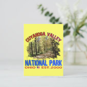 Nationaal Park Cuyahoga Valley, Ohio Briefkaart (Staand voorkant)