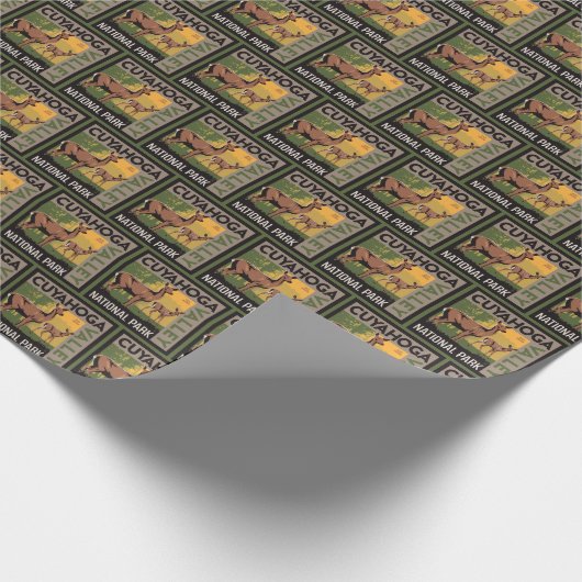 Nationaal park Cuyahoga Valley | Ohio Cadeaupapier (Hoek)