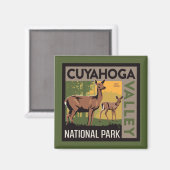 Nationaal park Cuyahoga Valley | Ohio Magneet (Voorkant / Achterkant)