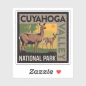 Nationaal park Cuyahoga Valley | Ohio Sticker (Vel)