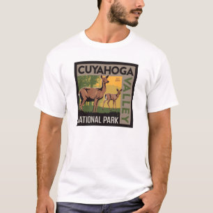 Nationaal park Cuyahoga Valley Ohio T-shirt