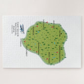 Nationaal park Dartmoor Engeland Kaart Legpuzzel (Horizontaal)