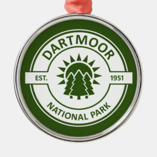 Nationaal park Dartmoor Metalen Ornament