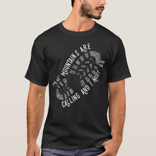 Nationaal Park De Bergen Ropen T-shirt (Voorkant)