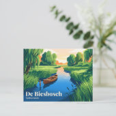 Nationaal Park De Biesbosch Nederland Briefkaart (Staand voorkant)