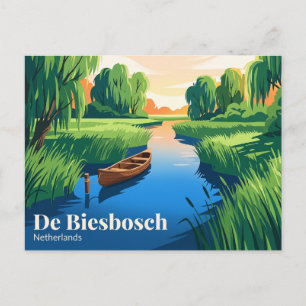 Nationaal Park De Biesbosch Nederland Briefkaart