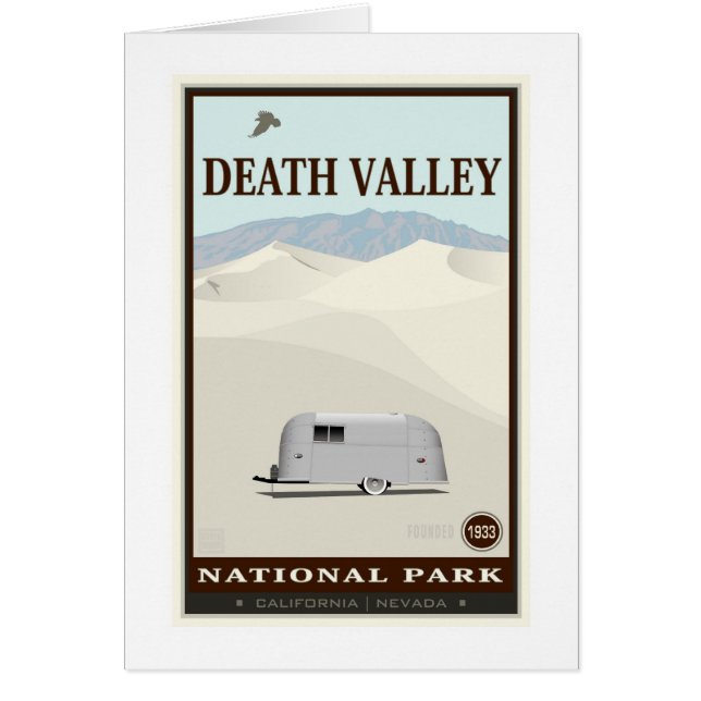 Nationaal park Death Valley (Voorkant)