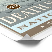 Nationaal park Death Valley 3 Poster (Hoek)