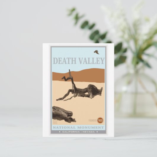Nationaal park Death Valley 4 Briefkaart (Staand voorkant)