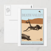 Nationaal park Death Valley 4 Briefkaart (Voorkant / Achterkant)