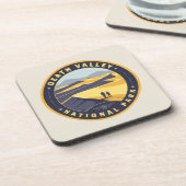 Nationaal park Death Valley Bier Onderzetter (Linkerzijde)