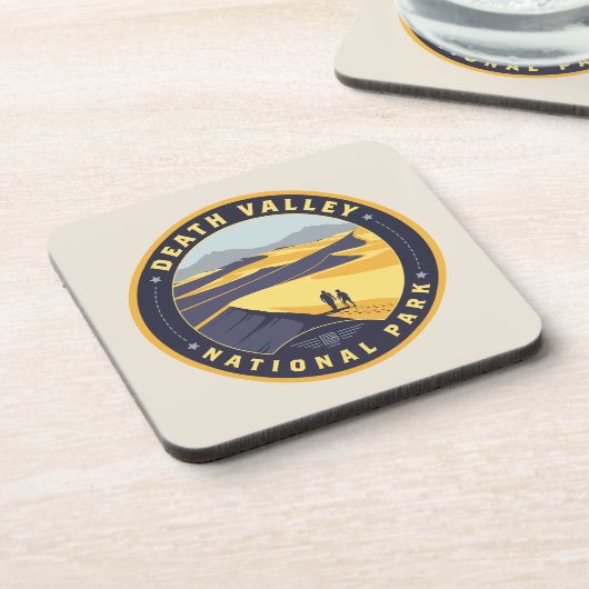 Nationaal park Death Valley Bier Onderzetter (Linkerzijde)